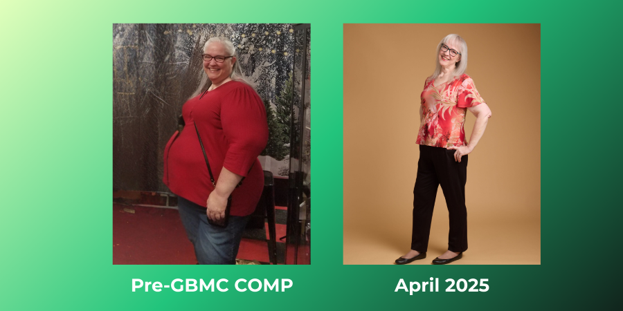 Ondrea's weight loss progress