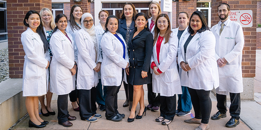 Pharmacy team at GBMC