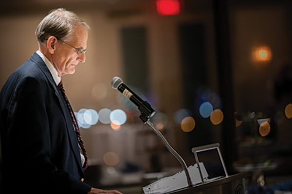 Dr. Haile honors physician friend & saint