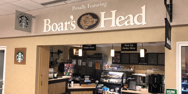 Boar's Head Cafe at GBMC